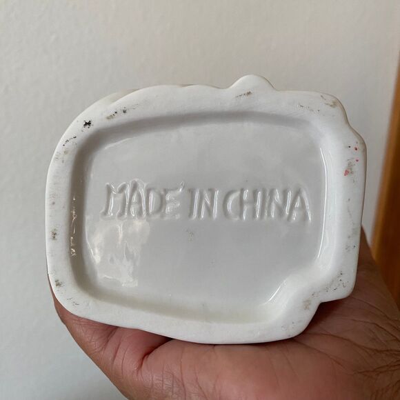 Vintage Orchids of Hawaii White Ceramic Tiki Mug Samurai Man/ Home Decor‎ - Picture 4 of 5